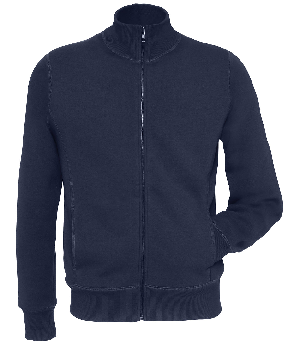 Tryck din logga på Sweatshirts från B&C Collection - Anpassa B&C Collection - Spider Sweatshirt i färgen Marinblå för företag, föreningar och privatpersoner