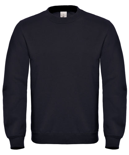 Tryck din logga på Sweatshirts från B&C Collection - Anpassa B&C Collection - Sweatshirt i färgen Svart för företag, föreningar och privatpersoner