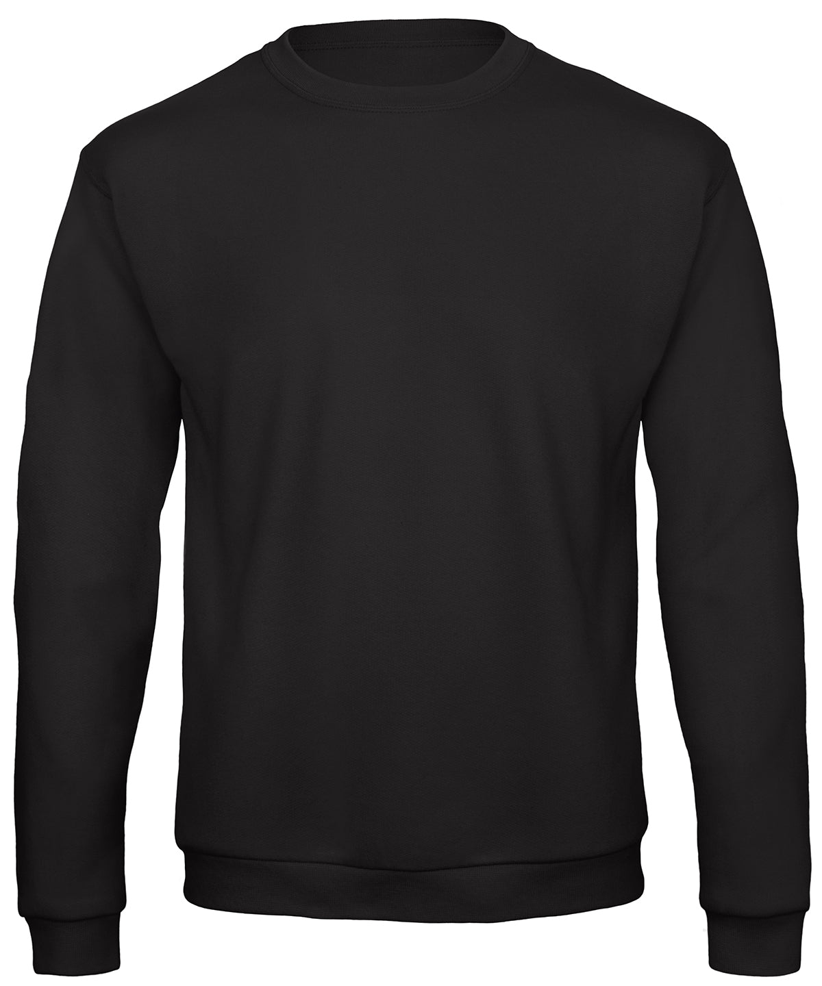 Tryck din logga på Sweatshirts från B&C Collection - Anpassa B&C Collection - 50/50 Sweatshirt i färgen Svart för företag, föreningar och privatpersoner