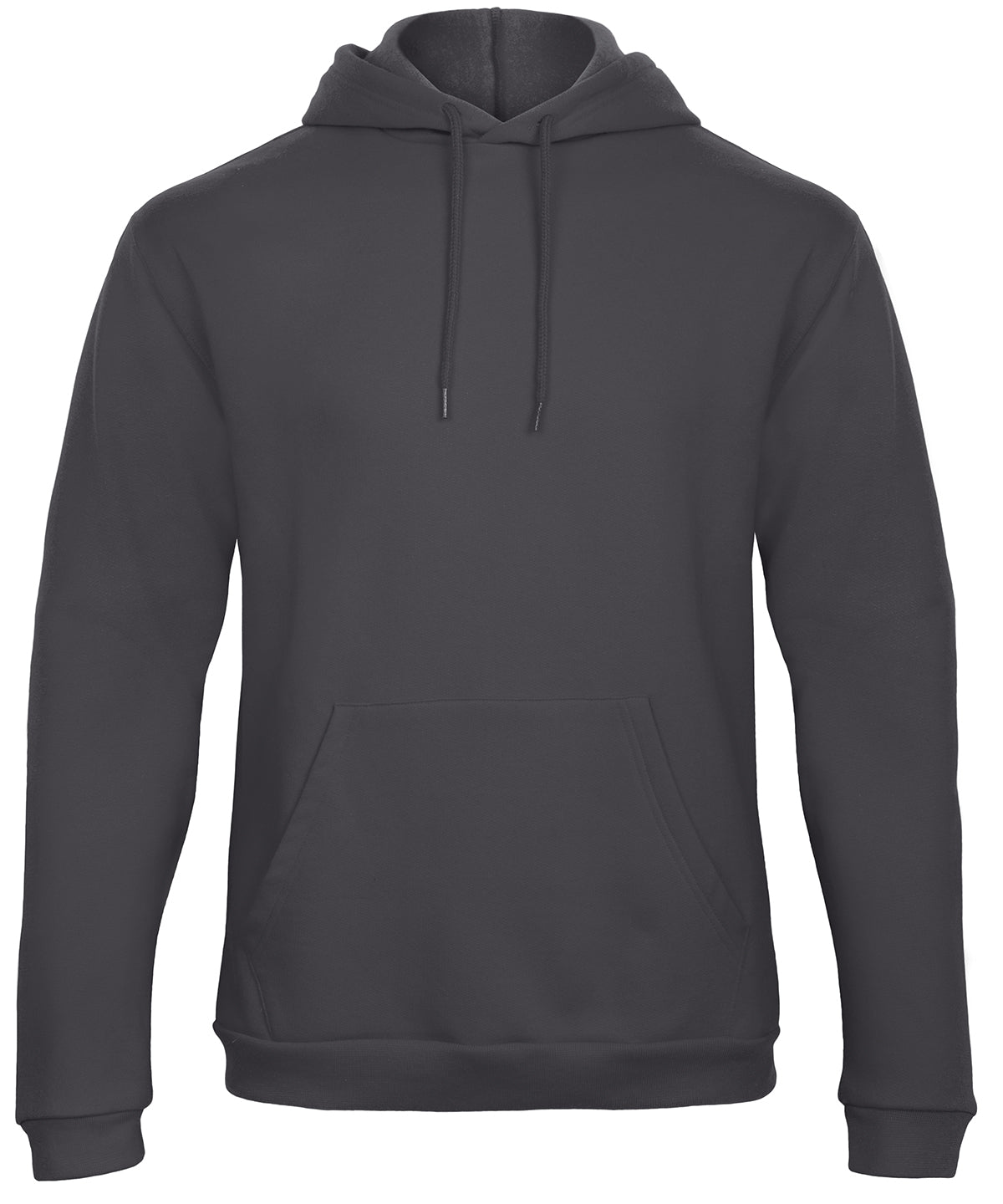 Tryck din logga på Hoodies från B&C Collection - Anpassa B&C Collection - 50/50 Sweatshirt i färgen Mörkgrå för företag, föreningar och privatpersoner