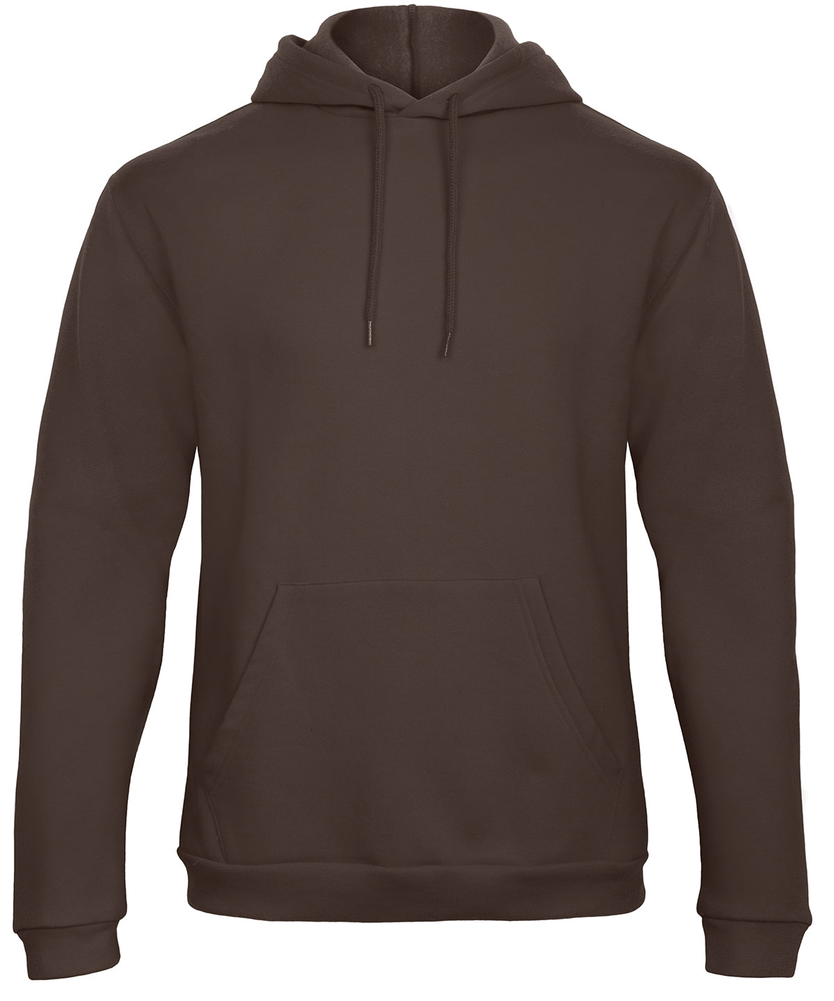 Tryck din logga på Hoodies från B&C Collection - Anpassa B&C Collection - 50/50 Sweatshirt i färgen Mörkbrun för företag, föreningar och privatpersoner