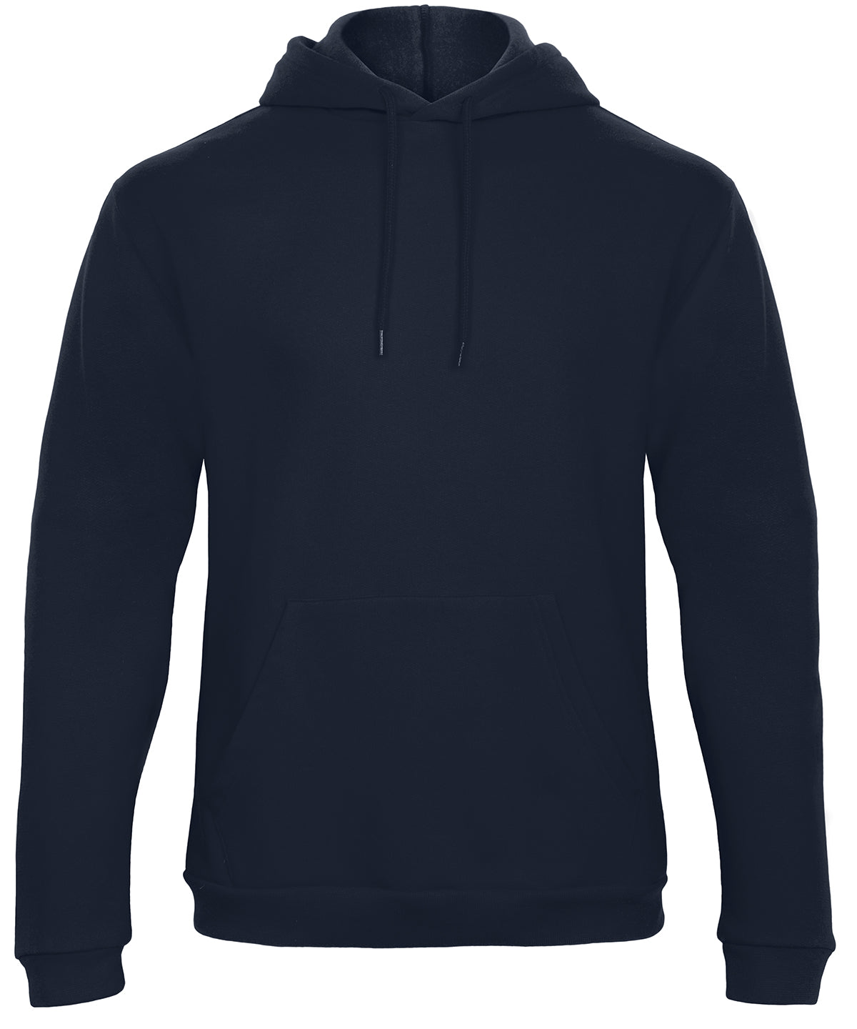 Tryck din logga på Hoodies från B&C Collection - Anpassa B&C Collection - 50/50 Sweatshirt i färgen Marinblå för företag, föreningar och privatpersoner