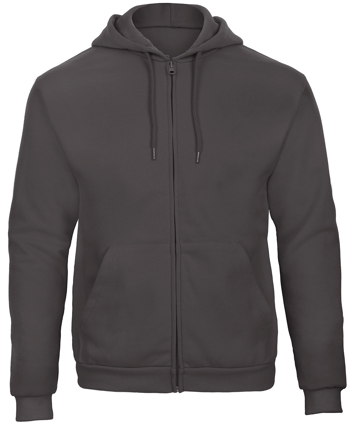 Tryck din logga på Hoodies från B&C Collection - Anpassa B&C Collection - 50/50 Hoodie i färgen Mörkgrå för företag, föreningar och privatpersoner