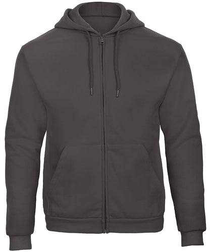 Tryck din logga på Hoodies från B&C Collection - Anpassa B&C Collection - 50/50 Hoodie i färgen Mörkgrå för företag, föreningar och privatpersoner