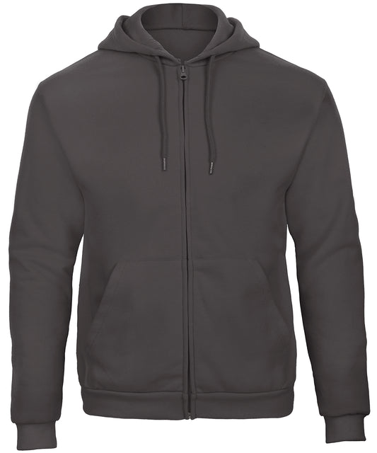 Tryck din logga på Hoodies från B&C Collection - Anpassa B&C Collection - 50/50 Hoodie i färgen Mörkgrå för företag, föreningar och privatpersoner