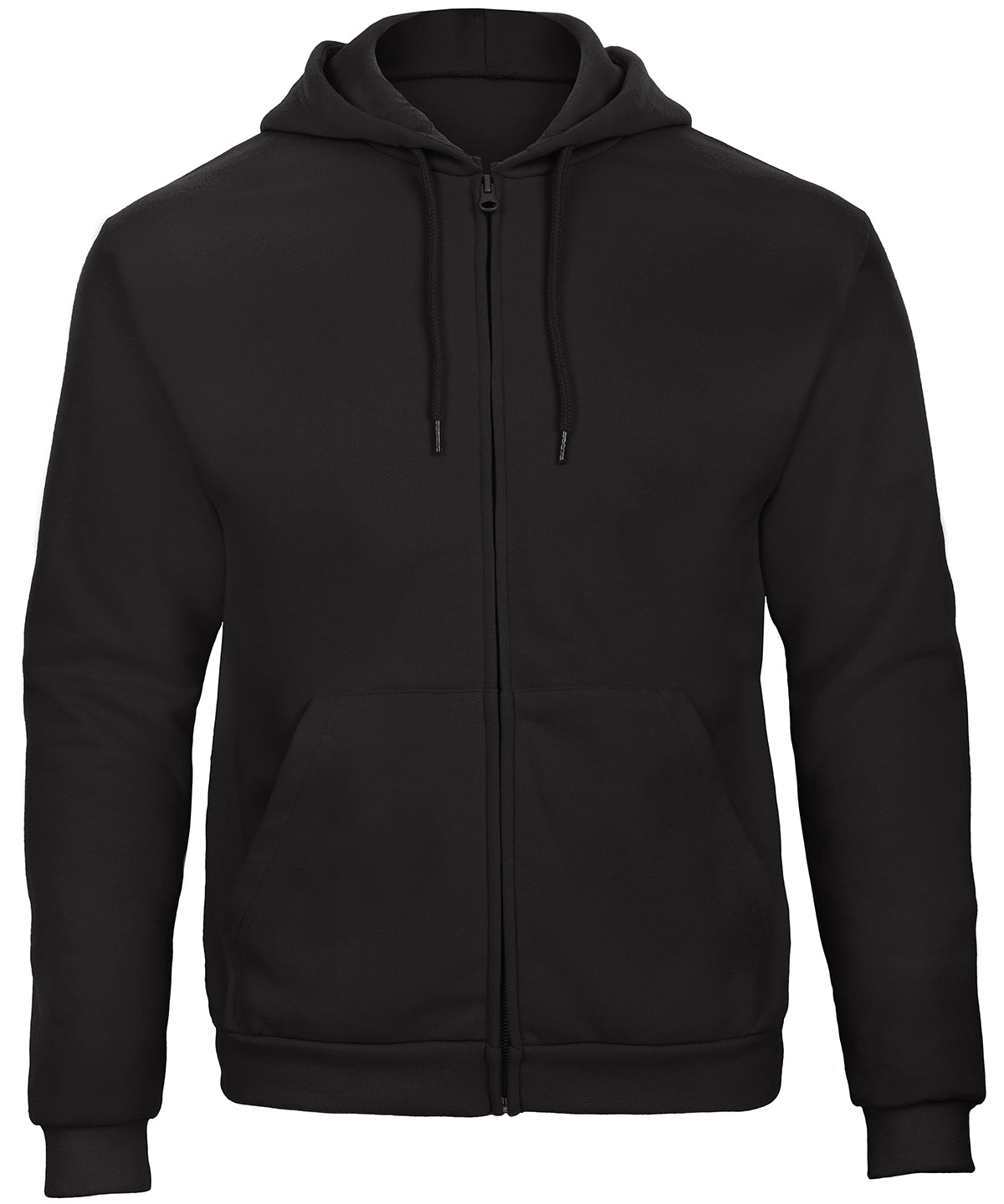 Tryck din logga på Hoodies från B&C Collection - Anpassa B&C Collection - 50/50 Hoodie i färgen Svart för företag, föreningar och privatpersoner