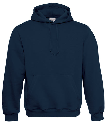 Tryck din logga på Hoodies från B&C Collection - Anpassa B&C Collection - Hoodie i färgen Marinblå för företag, föreningar och privatpersoner
