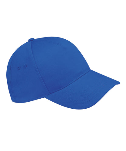 Tryck din logga på Kepsar från Beechfield - Anpassa Ultimate 5-panel keps i färgen Royal One Size för företag, föreningar och privatpersoner
