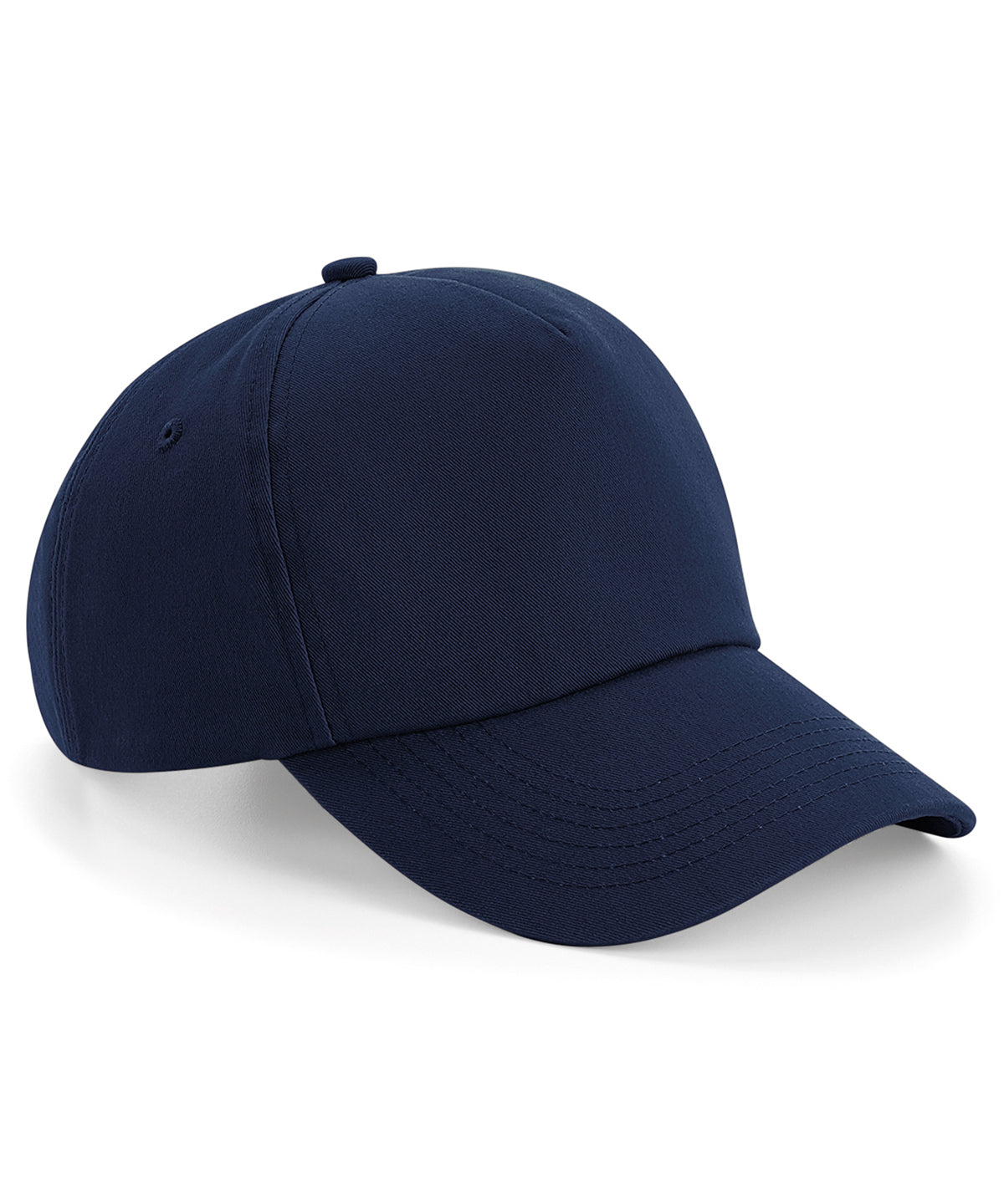 Tryck din logga på Kepsar från Beechfield - Anpassa Autentisk 5-panel keps i färgen Marinblå One Size för företag, föreningar och privatpersoner