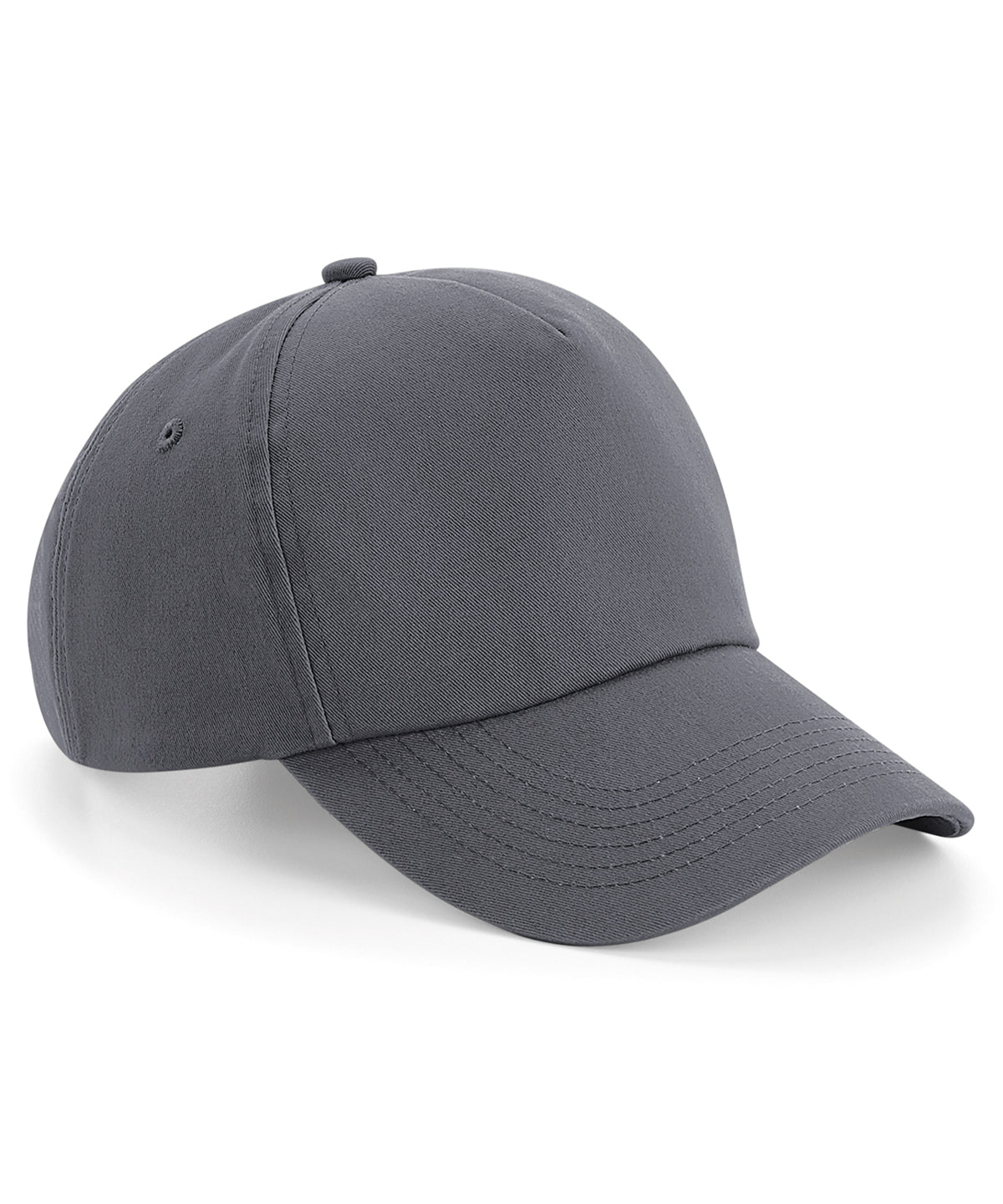 Tryck din logga på Kepsar från Beechfield - Anpassa Autentisk 5-panel keps i färgen Mörkgrå One Size för företag, föreningar och privatpersoner