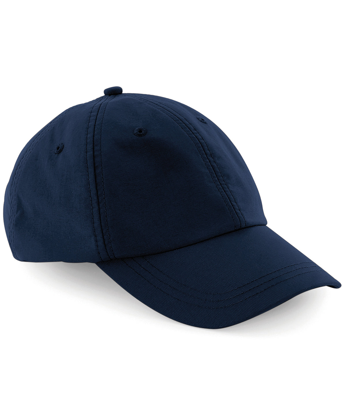 Tryck din logga på Kepsar från Beechfield - Anpassa 6-panel keps för utomhusbruk i färgen Marinblå One Size för företag, föreningar och privatpersoner