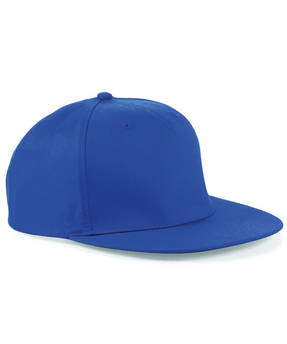 Tryck din logga på Kepsar från Beechfield - Anpassa 5-panel snapback rappare keps i färgen Royal One Size för företag, föreningar och privatpersoner