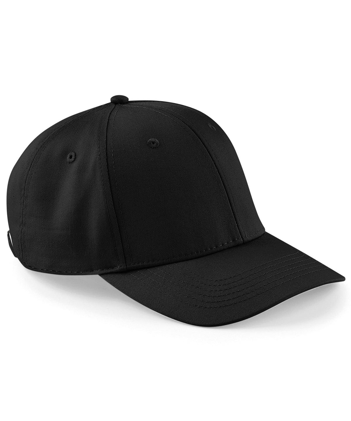 Tryck din logga på Kepsar från Beechfield - Anpassa Urbanwear 6-panel keps i färgen Svart One Size för företag, föreningar och privatpersoner