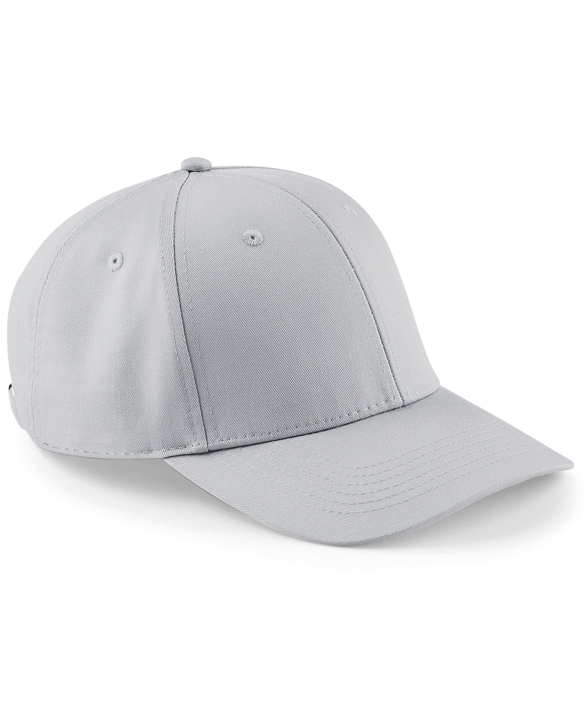 Tryck din logga på Kepsar från Beechfield - Anpassa Urbanwear 6-panel keps i färgen Ljusgrå One Size för företag, föreningar och privatpersoner