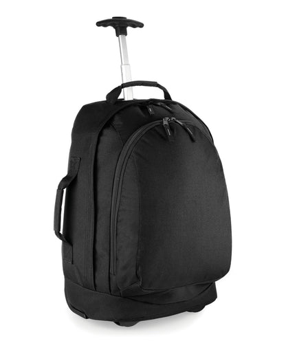 Tryck din logga på Väskor från Bagbase - Anpassa Klassisk lufttransportör i färgen Svart One Size för företag, föreningar och privatpersoner