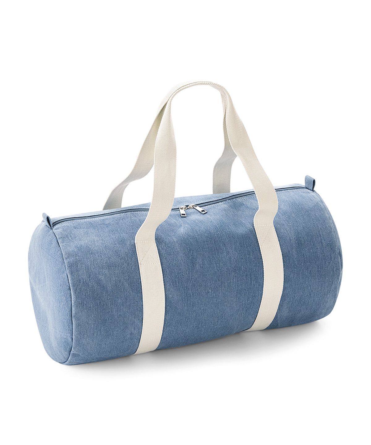 Tryck din logga på Väskor från Bagbase - Anpassa Tunn väska i denim i färgen Ljusblå One Size för företag, föreningar och privatpersoner