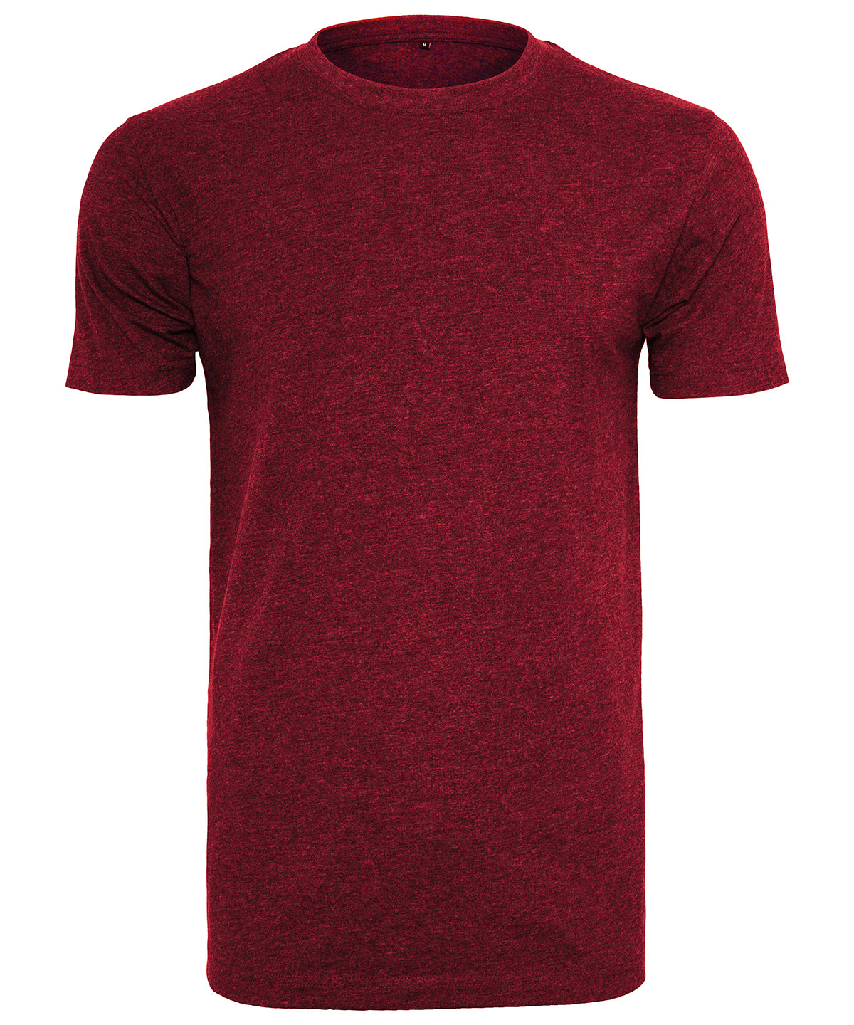 Tryck din logga på T-shirts från Build Your Brand - Anpassa Classic Crew Neck T-Shirt i färgen Burgundy för företag, föreningar och privatpersoner