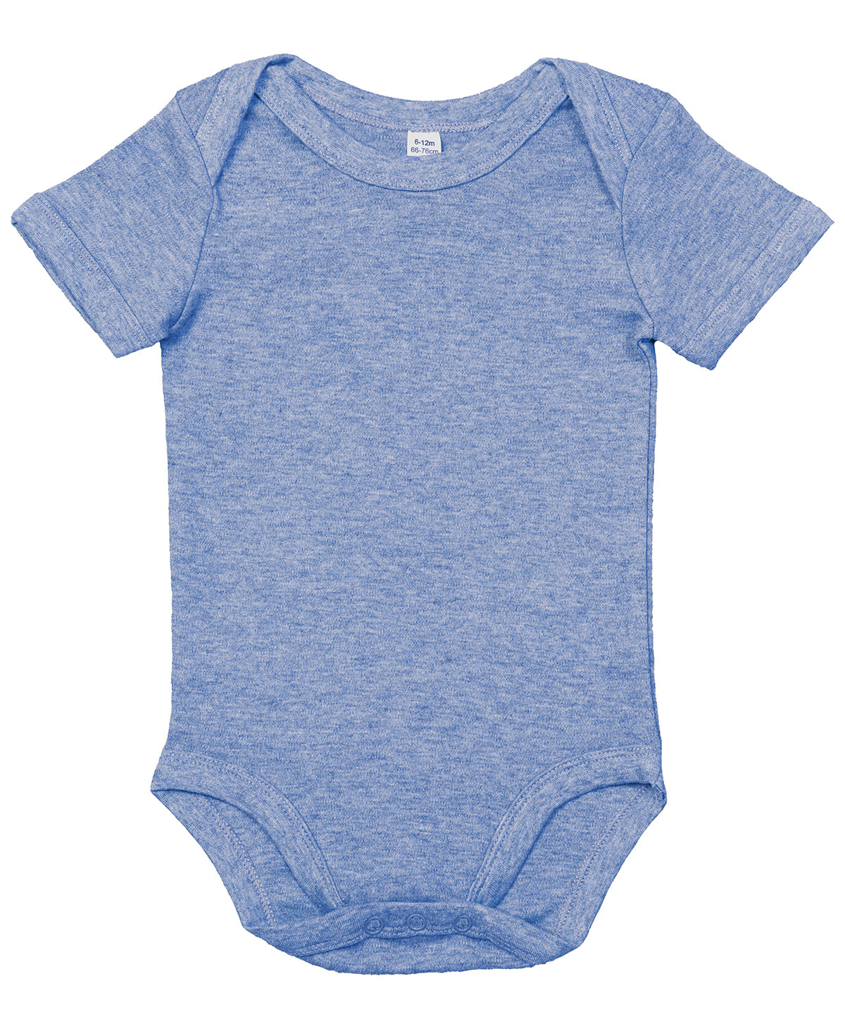 Tryck din logga på Bodys från Babybugz - Anpassa Bodysuit för baby i färgen Mellanblå för företag, föreningar och privatpersoner