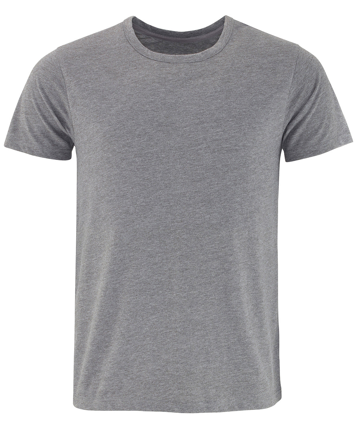 Tryck din logga på T-shirts från Comfy Co - Anpassa Killar lounge T i färgen Mellangrå för företag, föreningar och privatpersoner
