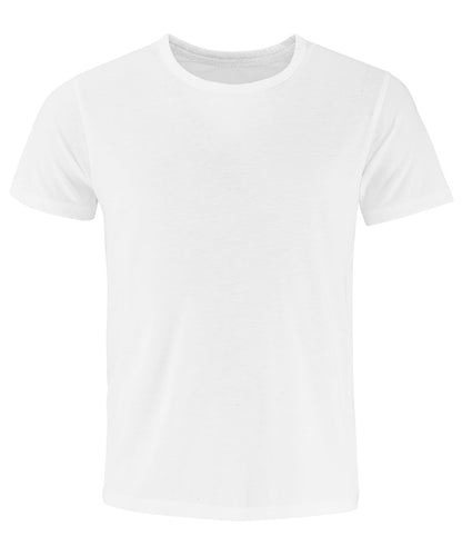 Tryck din logga på T-shirts från Comfy Co - Anpassa Killar lounge T i färgen Vit för företag, föreningar och privatpersoner