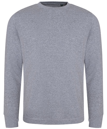 Tryck din logga på Sweatshirts från AWDis Ecologie - Anpassa AWDis Ecologie - Banff Regen Sweatshirt i färgen Ljunggrå för företag, föreningar och privatpersoner
