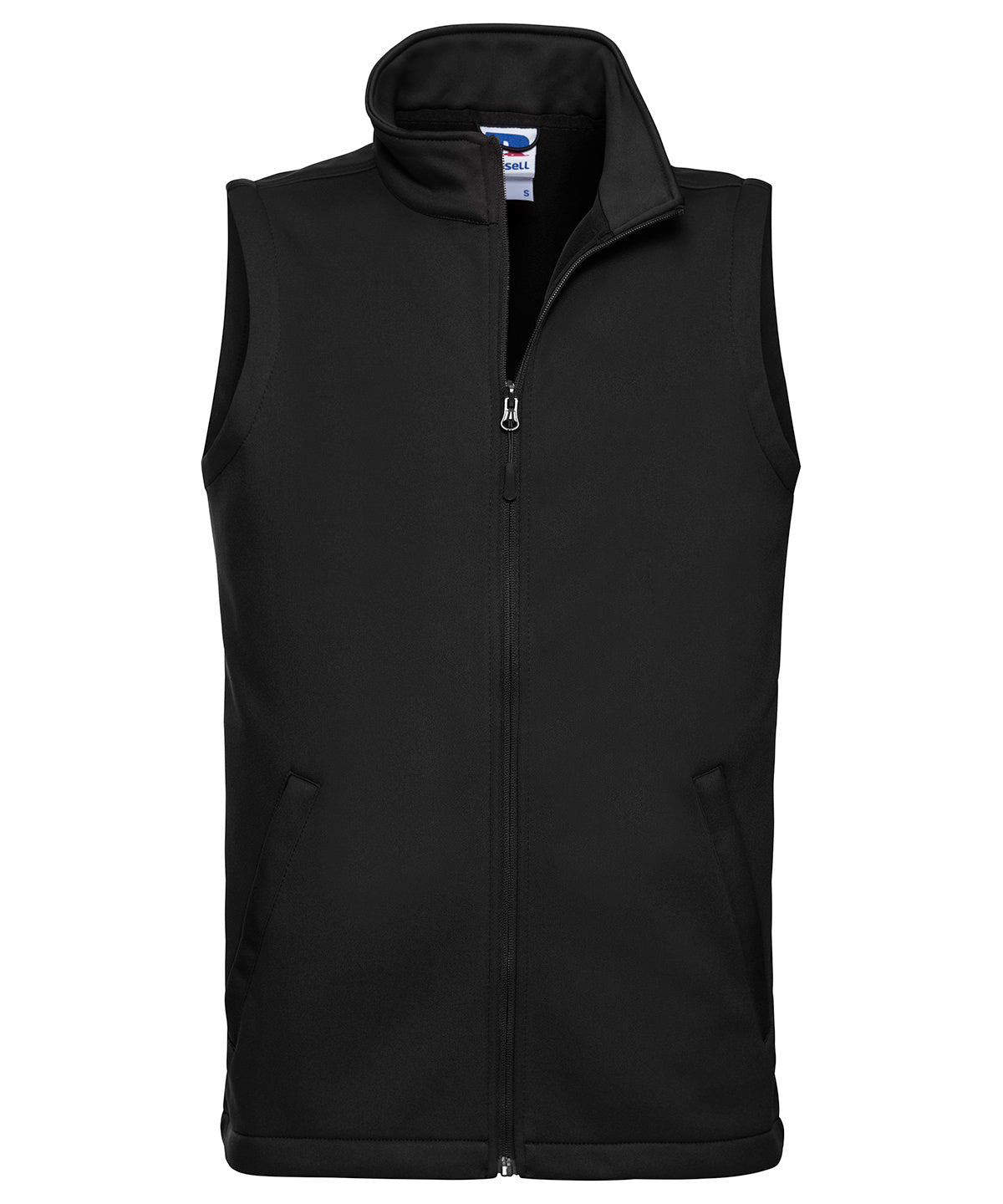 Tryck din logga på Termovästar från Russell Europe - Anpassa Smart softshell väst i färgen Svart för företag, föreningar och privatpersoner