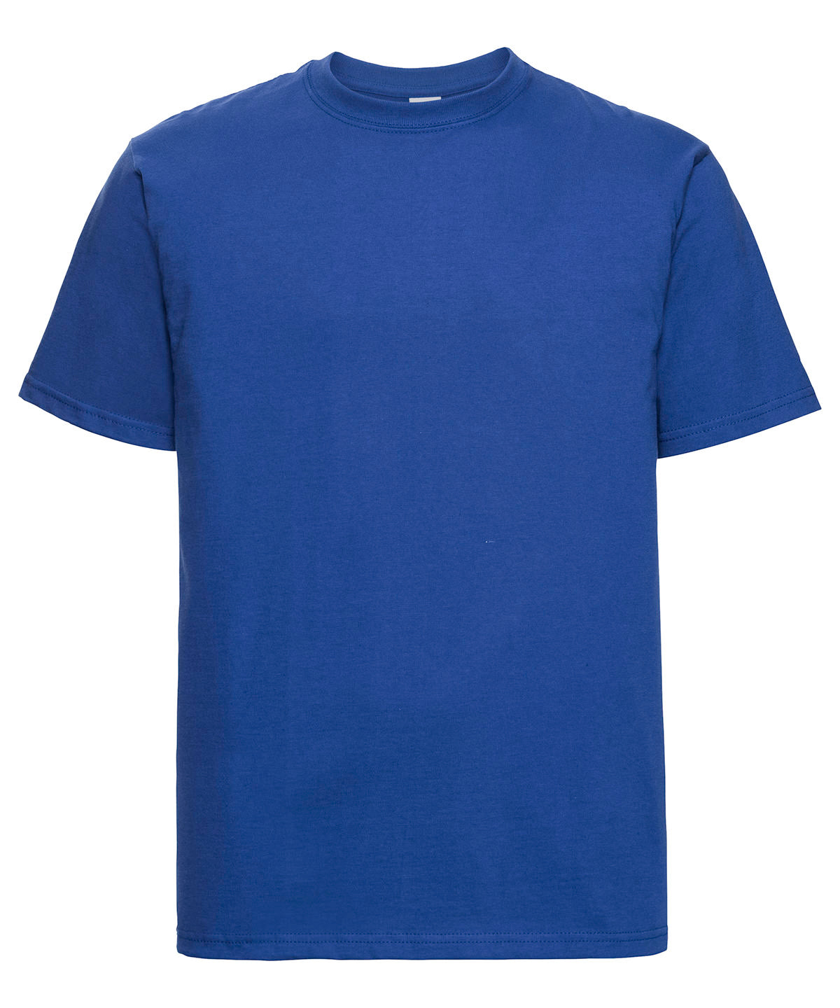 Tryck din logga på T-shirts från Russell Europe - Anpassa Classic Heavyweight Ringspun T-Shirt -Herr i färgen Royal för företag, föreningar och privatpersoner
