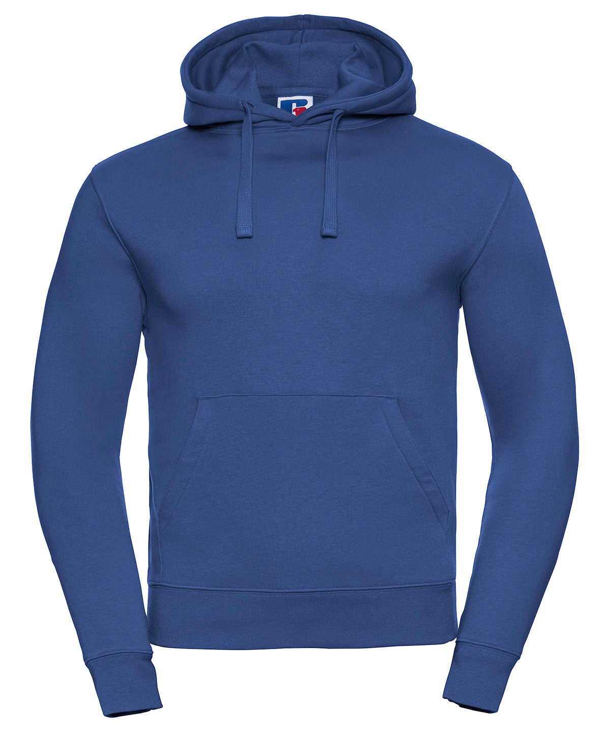 Tryck din logga på Hoodies från Russell Europe - Anpassa Russell Europe - Autentisk Hoodie med Huva i färgen Royal för företag, föreningar och privatpersoner