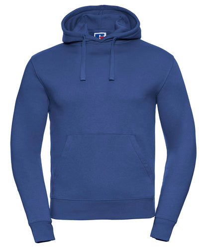 Tryck din logga på Hoodies från Russell Europe - Anpassa Russell Europe - Autentisk Hoodie med Huva i färgen Royal för företag, föreningar och privatpersoner