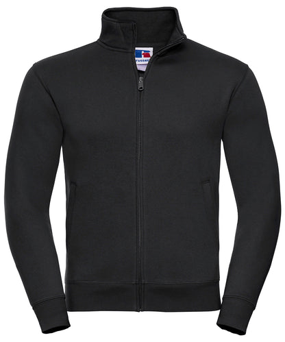 Tryck din logga på Sweatshirts från Russell Europe - Anpassa Russell Europe - Autentisk Sweatshirt i färgen Svart för företag, föreningar och privatpersoner