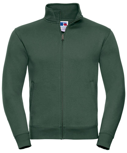 Tryck din logga på Sweatshirts från Russell Europe - Anpassa Russell Europe - Autentisk Sweatshirt i färgen Djup grön för företag, föreningar och privatpersoner