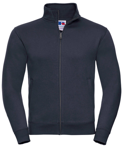 Tryck din logga på Sweatshirts från Russell Europe - Anpassa Russell Europe - Autentisk Sweatshirt i färgen Marinblå för företag, föreningar och privatpersoner