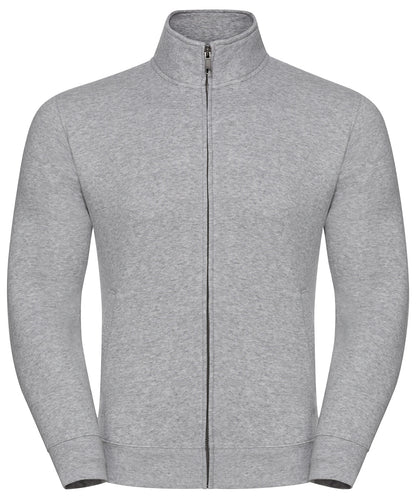 Tryck din logga på Sweatshirts från Russell Europe - Anpassa Russell Europe - Autentisk Sweatshirt i färgen Ljunggrå för företag, föreningar och privatpersoner