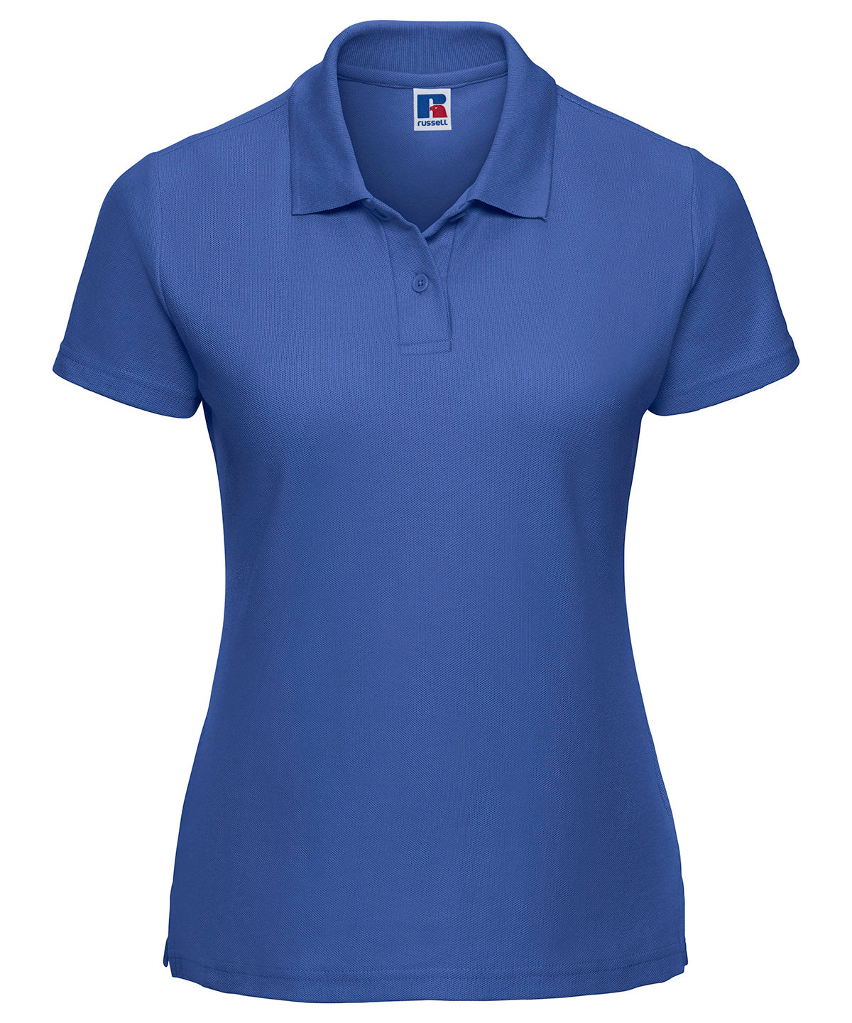 Tryck din logga på Piké från Russell Europe - Anpassa Classic Polycotton Polo - Dam i färgen Royal för företag, föreningar och privatpersoner