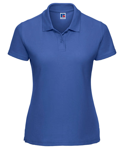 Tryck din logga på Piké från Russell Europe - Anpassa Classic Polycotton Polo - Dam i färgen Royal för företag, föreningar och privatpersoner