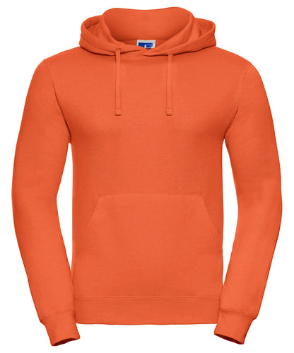 Tryck din logga på Hoodies från Russell Europe - Anpassa Russell Europe - Sweatshirt med Huva i färgen Mellan Orange för företag, föreningar och privatpersoner
