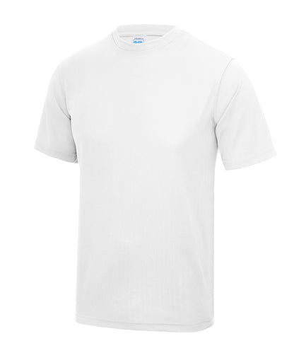Tryck din logga på T-shirts från AWDis Just Cool - Anpassa Cool T i färgen Vit för företag, föreningar och privatpersoner