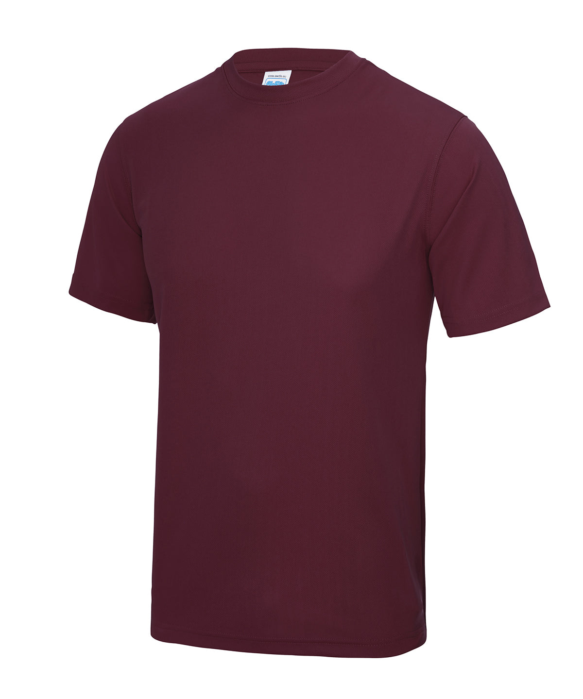 Tryck din logga på T-shirts från AWDis Just Cool - Anpassa Cool T i färgen Burgundy för företag, föreningar och privatpersoner