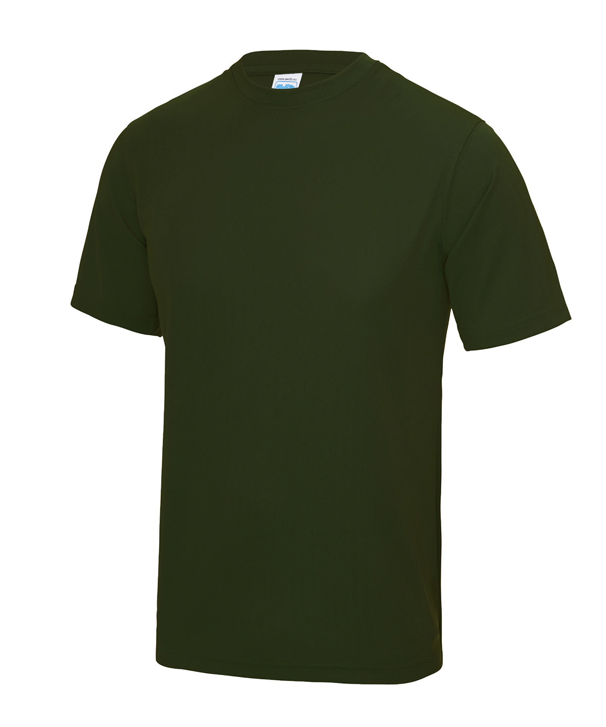 Tryck din logga på T-shirts från AWDis Just Cool - Anpassa Cool T i färgen Mörkgrön för företag, föreningar och privatpersoner