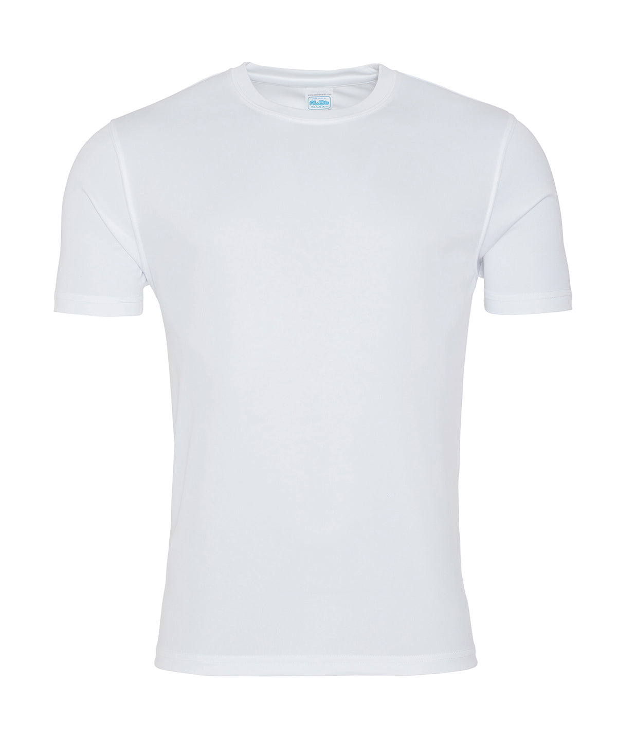 Tryck din logga på T-shirts från AWDis Just Cool - Anpassa Cool and Soft T-Shirt i färgen Vit för företag, föreningar och privatpersoner