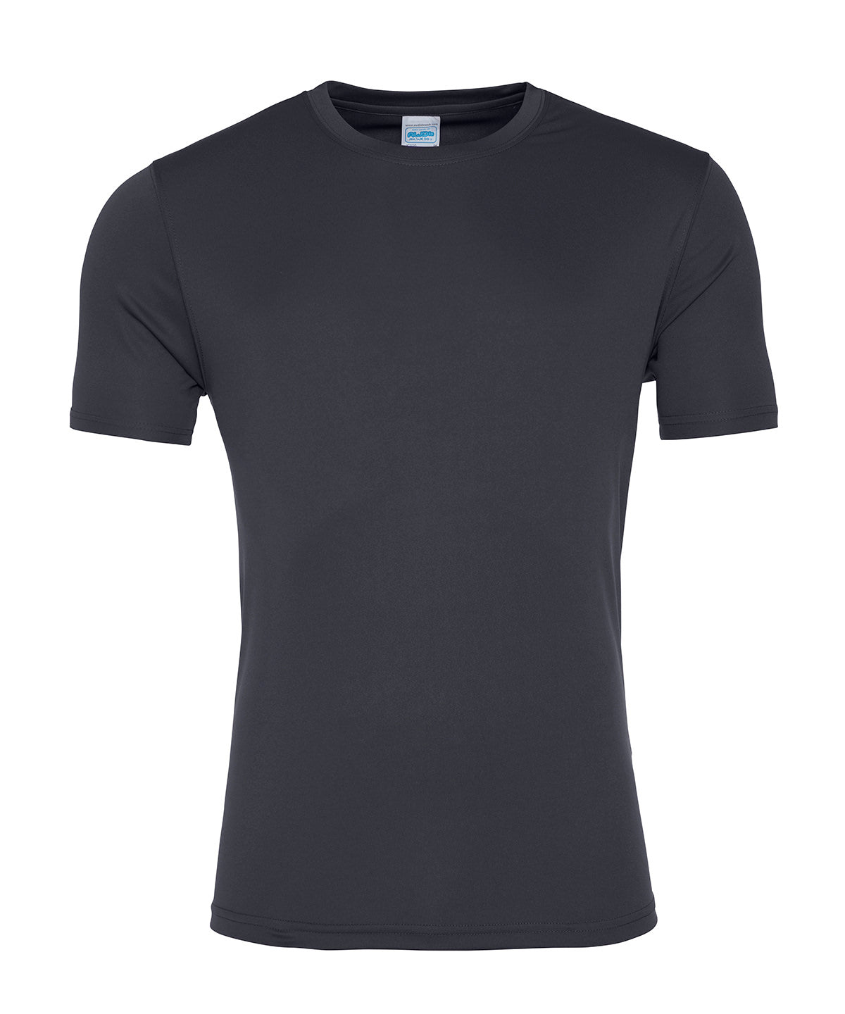 Tryck din logga på T-shirts från AWDis Just Cool - Anpassa Cool and Soft T-Shirt i färgen Mörkgrå för företag, föreningar och privatpersoner