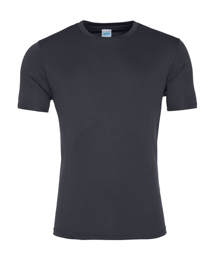 Tryck din logga på T-shirts från AWDis Just Cool - Anpassa Cool and Soft T-Shirt i färgen Mörkgrå för företag, föreningar och privatpersoner