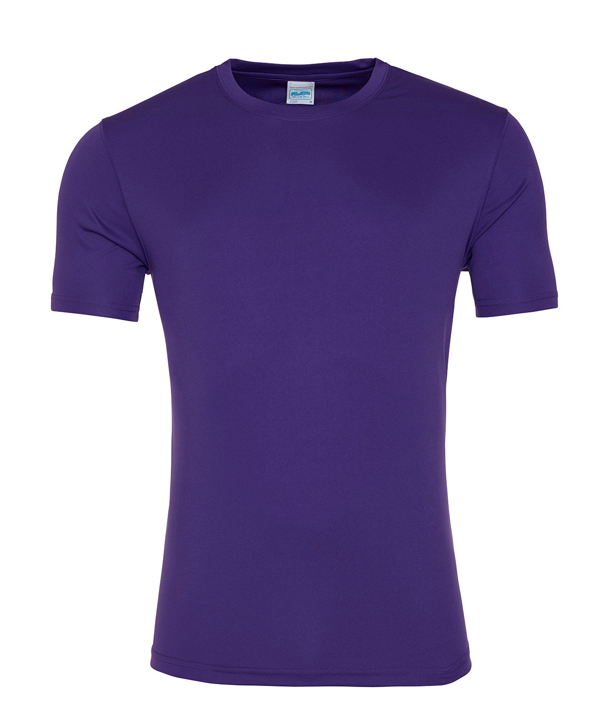 Tryck din logga på T-shirts från AWDis Just Cool - Anpassa Cool and Soft T-Shirt i färgen Mörk lila för företag, föreningar och privatpersoner