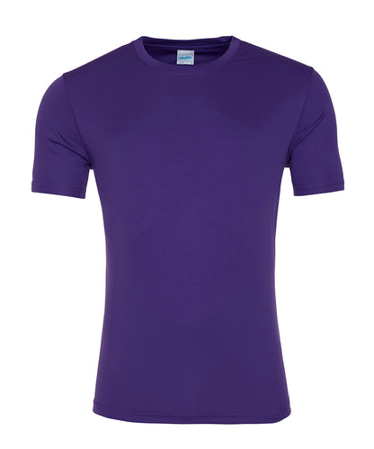 Tryck din logga på T-shirts från AWDis Just Cool - Anpassa Cool and Soft T-Shirt i färgen Mörk lila för företag, föreningar och privatpersoner