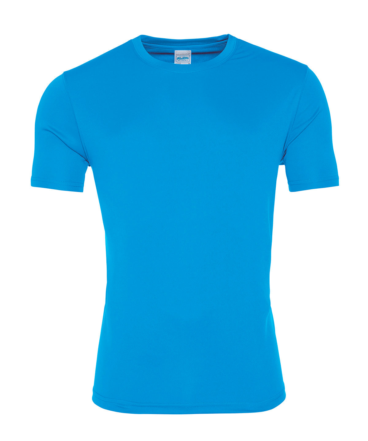 Tryck din logga på T-shirts från AWDis Just Cool - Anpassa Cool and Soft T-Shirt i färgen Safir för företag, föreningar och privatpersoner