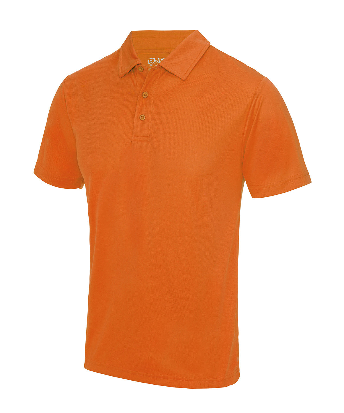 Tryck din logga på Piké från AWDis Just Cool - Anpassa AWDis Just Pikés - Cool Piké i färgen Mellan Orange för företag, föreningar och privatpersoner