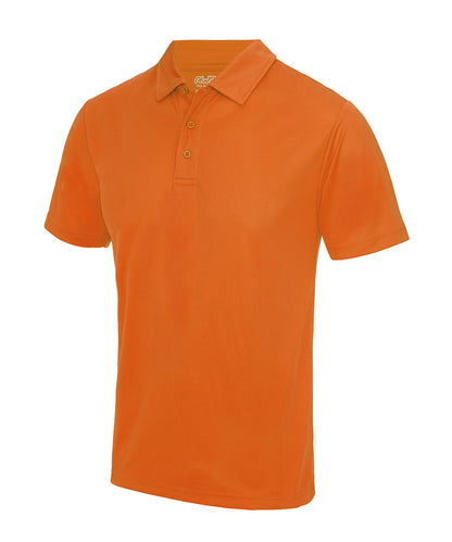 Tryck din logga på Piké från AWDis Just Cool - Anpassa AWDis Just Pikés - Cool Piké i färgen Mellan Orange för företag, föreningar och privatpersoner