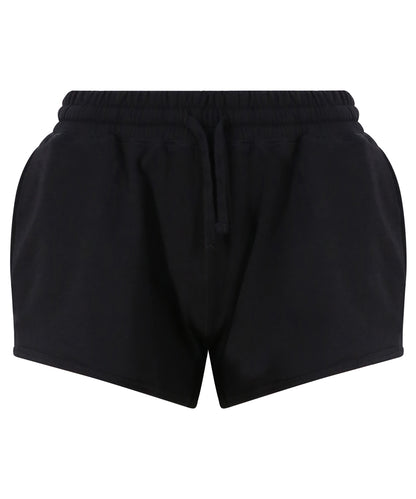 Tryck din logga på Shorts från AWDis Just Cool - Anpassa Coola joggingshorts för damer i färgen Svart för företag, föreningar och privatpersoner