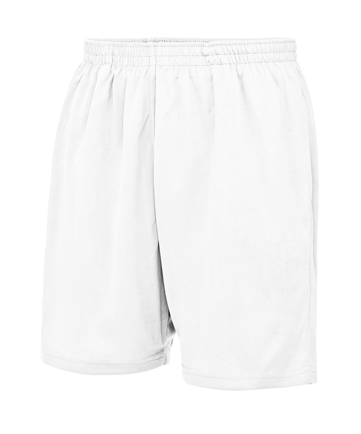 Tryck din logga på Shorts från AWDis Just Cool - Anpassa Coola shorts i färgen Vit för företag, föreningar och privatpersoner