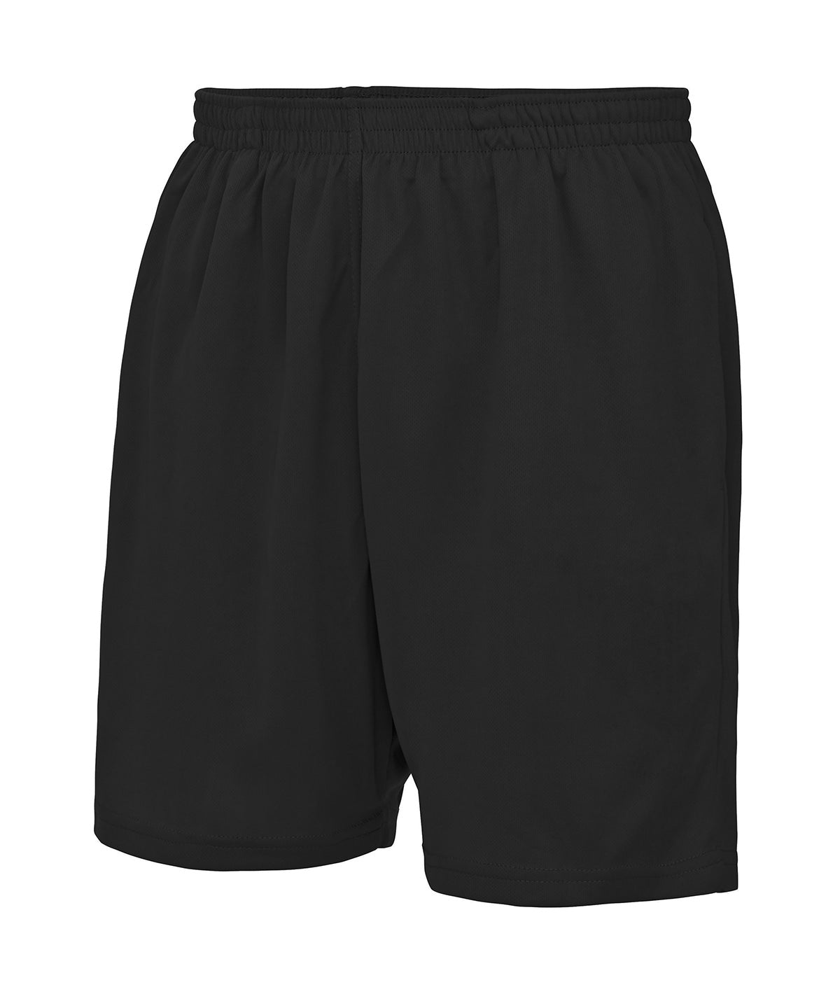 Tryck din logga på Shorts från AWDis Just Cool - Anpassa Coola shorts i färgen Svart för företag, föreningar och privatpersoner